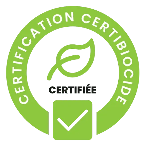 Certification Certibiocide
